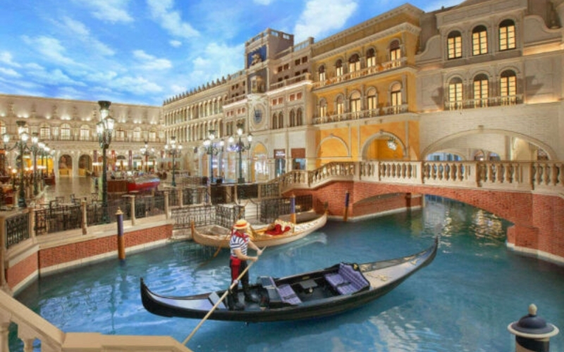 Không khí và xã hội tại sòng bạc Venice
