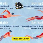 4 Kiểu Bơi Cơ Bản Cho Người Mới Bắt Đầu