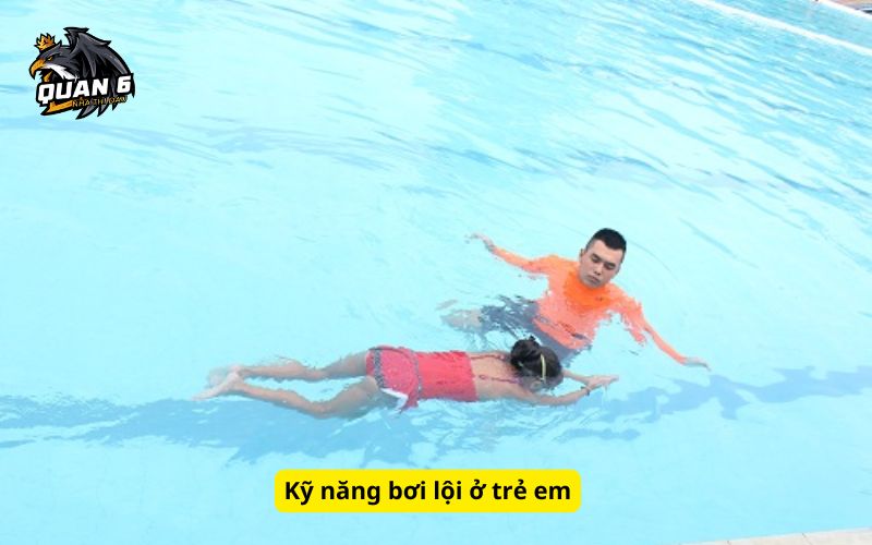 Kỹ năng bơi lội ở trẻ em