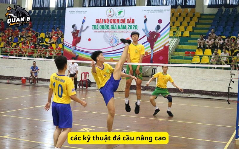 các kỹ thuật đá cầu nâng cao