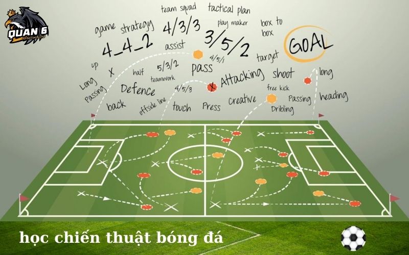 học chiến thuật bóng đá