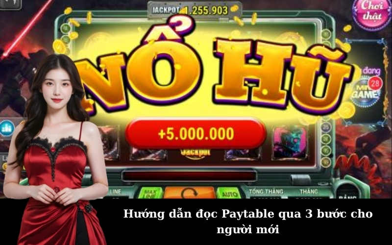 Hướng dẫn đọc Paytable qua 3 bước cho người mới