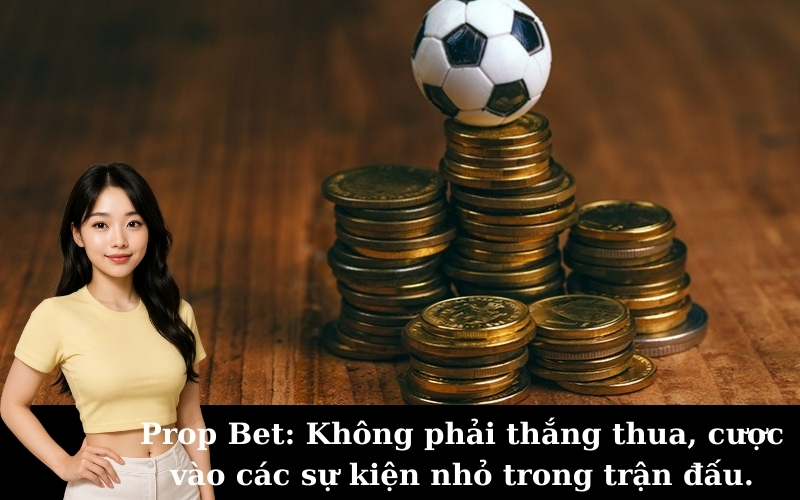 Prop Bet: Không phải thắng thua, cược vào các sự kiện nhỏ trong trận đấu.