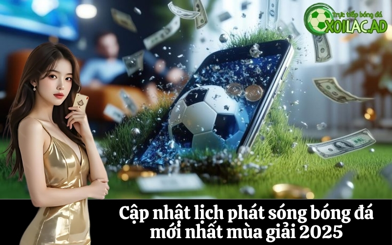 Cập nhật lịch phát sóng bóng đá mới nhất mùa giải 2025