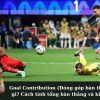 Goal Contribution (Đóng góp bàn thắng) là gì? Cách tính tổng bàn thắng và kiến tạo.