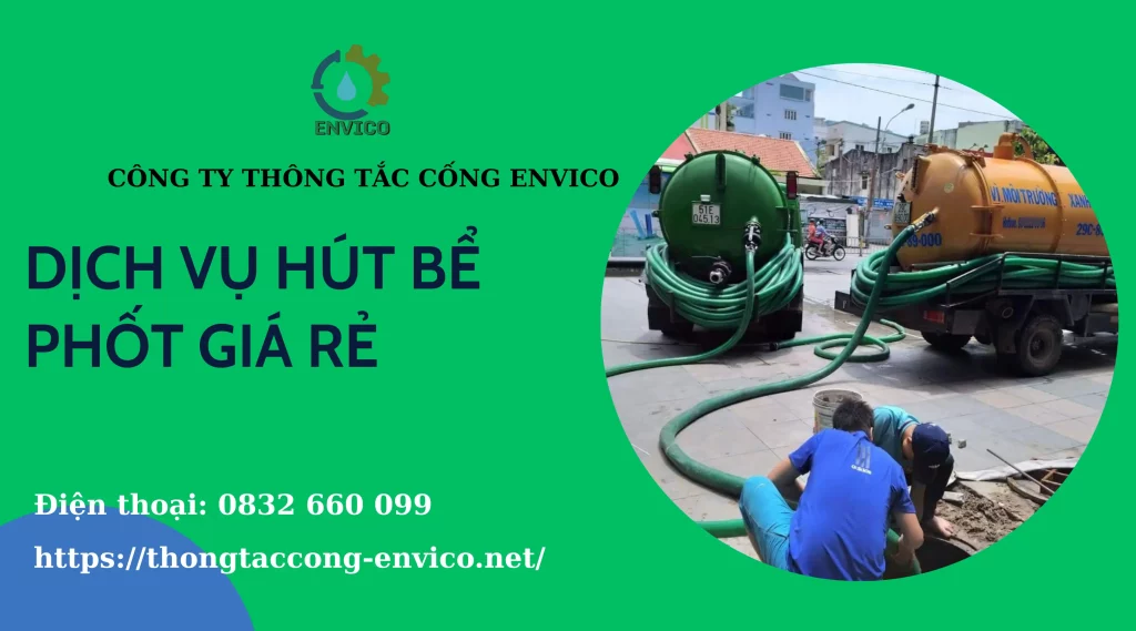 dịch vụ hút bê phốt hà nội