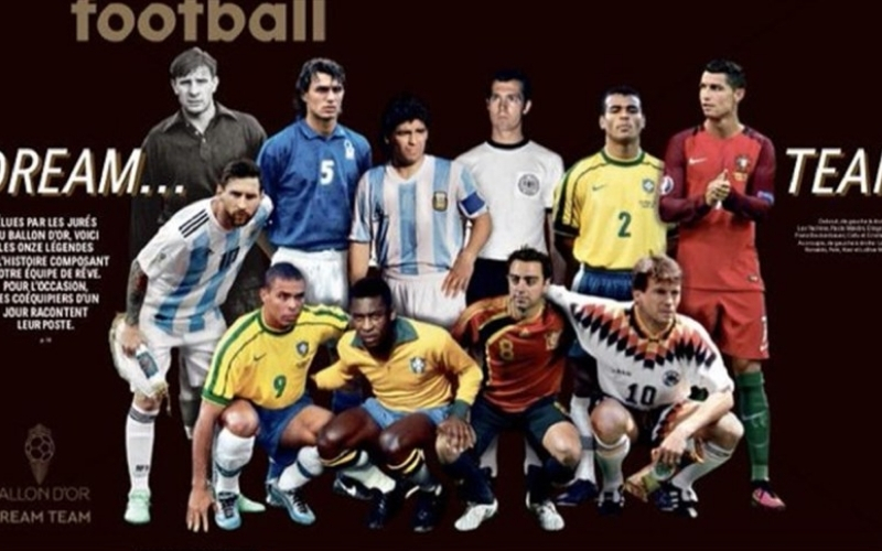 Chi tiết 11 huyền thoại trong đội hình xuất sắc nhất lịch sử