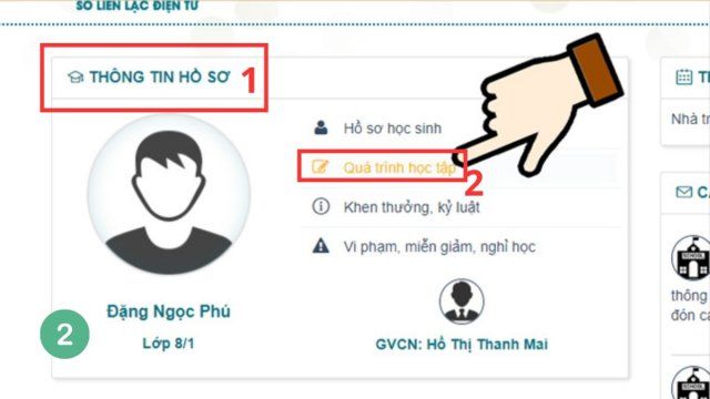Giáo viên và phụ huynh phối hợp theo dõi học sinh qua ứng dụng số